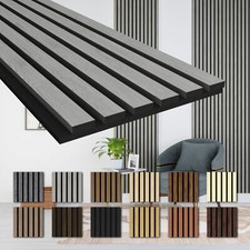 HEXIM Akustikpaneele 280 cm Lamellen Holz 21mm Wandpaneel ST02 Echtholzfurnier