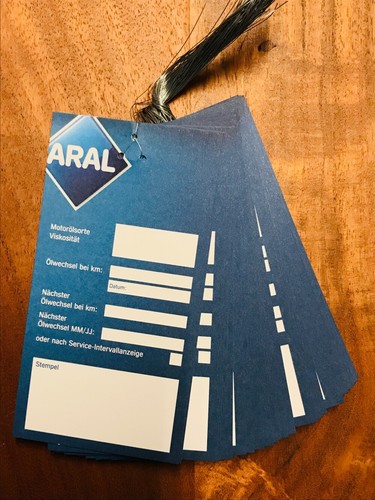 50x aral ölwechselanhänger - 50x,