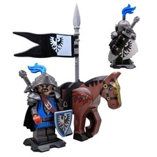Falkenritter Kommandant der Garde veredelte LEGO® Figur von Custom Brick Design