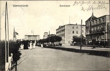 Ak Ostseebad Warnemünde