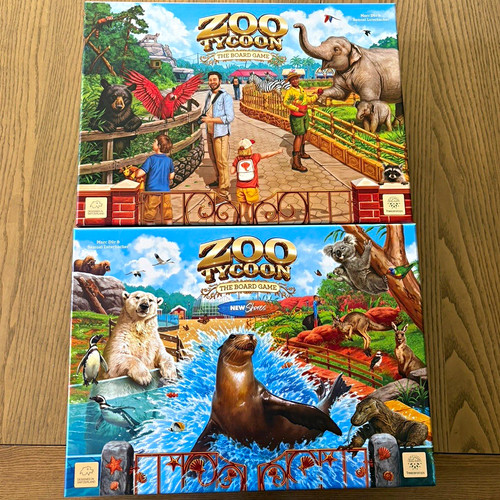 Zoo tycoon the boardgame - boardgame, new