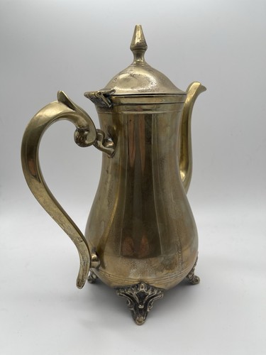 Antike kaffeekanne messing - antike,