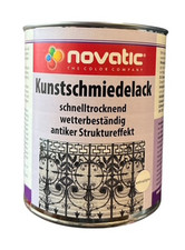 Kunstschmiedelack Novatic Kunstschmiedelack anthrazitgrau 0,75L