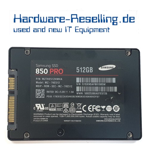 Samsung 850 pro nand ssd - v-nand,
