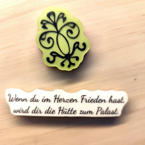 Stempel set 2teilig ornament - stempel-set,, 2teilig,