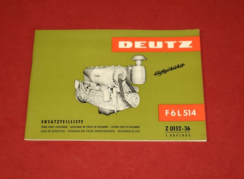 Ersatzteilliste für deutz - ersatzteilliste,