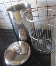 Edelstahl Spargeltopf Kochtopf