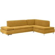 Max Winzer | Terrence | Sofa 2,5-Sitzer links mit Ecksofa rechts | mais | Velour