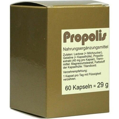 Propolis kapseln st pzn - propolis, kapseln,