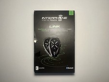 Cellularline Interphone Link Bluetooth Gegensprechanlage - Schwarz, Twin Pack