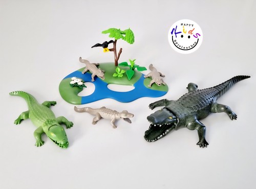 Playmobil krokodil 2 große - krokodil,