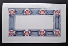 Jugendstil platte keramik - jugendstil-platte,,