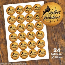 24 Aufkleber "selbst
