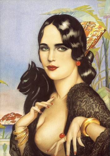 Alberto vargas classic pin - pin, up