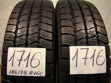 2 x Wintereifen Uniroyal SnowMax  185/75 R16C ,104/102 R, M+S, 8,5mm.