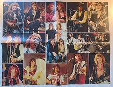 Großes 4-seitiges Poster aus einer Bravo von 1980  - SMOKIE / OLIVIA PASCAL