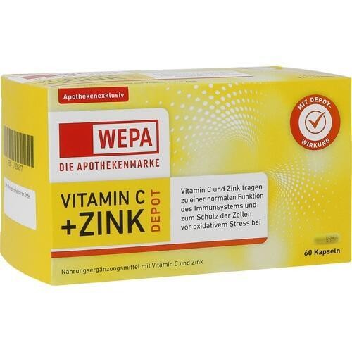 Wepa vitamin zink - c+zink, kapseln