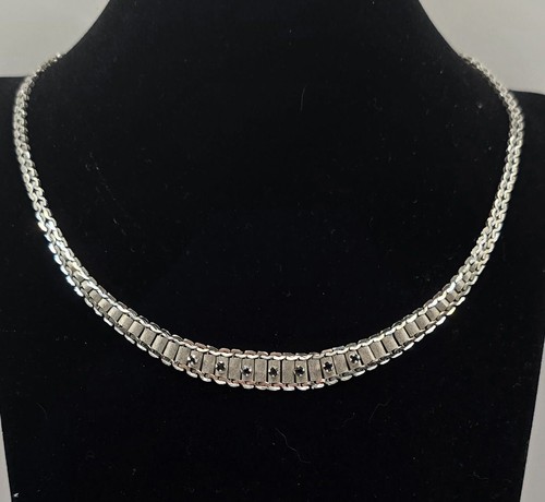 Vintage collier mit - vintage, saphiren