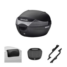 SHAD SH33 Black Top Case Kit +