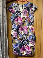 Wunderschönes Abend Kleid Herbst Kleid Frühling Kleid Größe 48-50