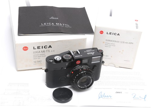 Leica black paint millenium - leica,