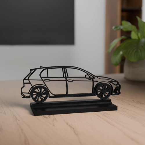 Golf gti modell - golf, 3d