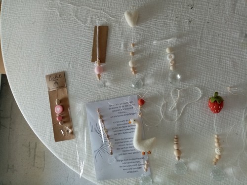 Suncatcher filz herz - suncatcher,