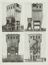 Bernd Hilla Becher handsigniert nummeriert  Vier Ansichten eines Steinsilos 1971