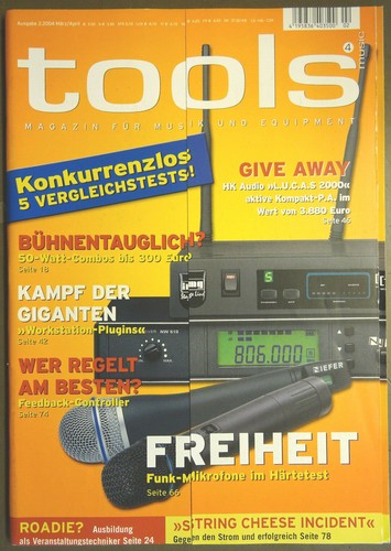 Tools4music 2004 workstation - 2.2004,