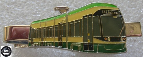 Krawattenklammer straßenbahn - krawattenklammer,