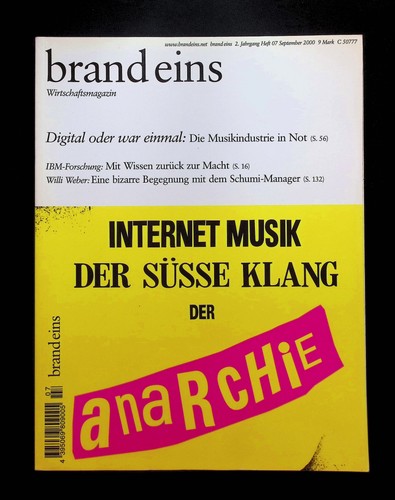 Wirtschaftsmagazin brand eins - brand,