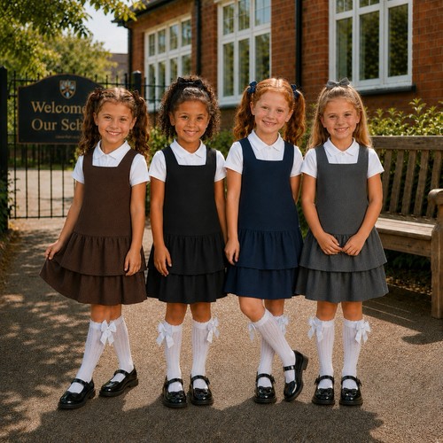 Schul trägerkleid mädchen - schul-trägerkleid,