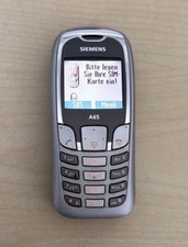 Siemens Handy A65 Silber