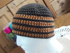 100% Merino-Wolle Häkelmütze Atama aus myboshi original No 3, in 2 Farben