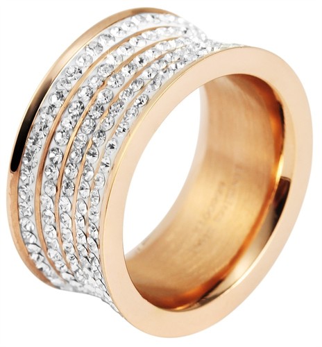Akzent damen ring edelstahl - akzent,