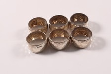 6 kleine Serviettenringe