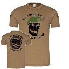 Panzergrenadier Dran Drauf Drüber Barett Abzeichen BW Tropen #19748