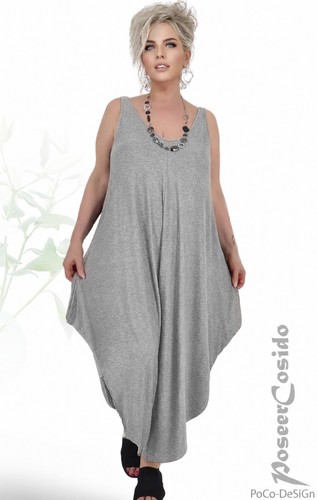 Lagenlook overall harems kleid - overall, harems-kleid