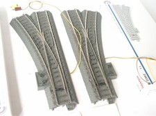 Märklin H0 - Weichenpaar C-Gleis Nr. 24611 + 24612 m. Antrieb + Decoder / OVP