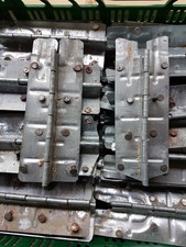 16 x Scharnier für Aufsatzrahmen Hochbeet  Europalette gebraucht,mit Nieten