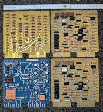 4x UNIVAC CARDS PLATINEN