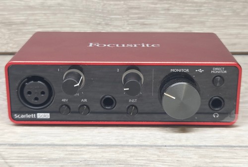 Focuseite scarlett solo gen - solo, 3.