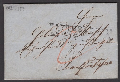 Vorphila brief eppstein - vorphila, nach