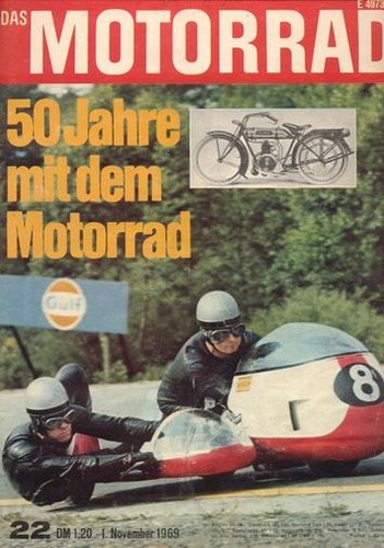 Das motorrad 1969 - 22/1969, vespa