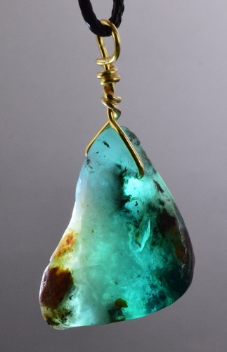 Edelstein blau opal - blau,