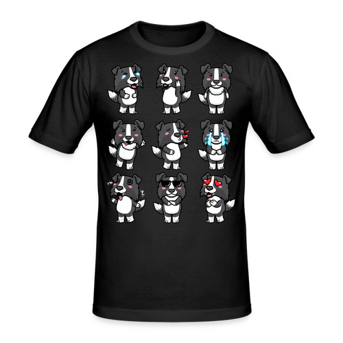 Border collie shirt hund - border,