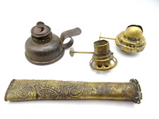 Lot antike Petroleumlampen