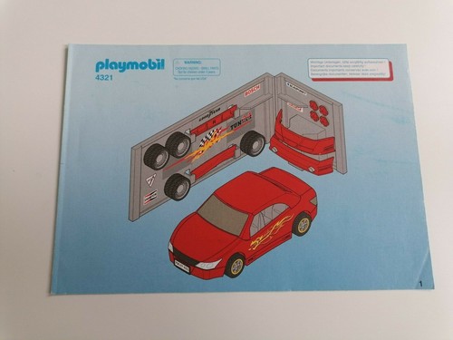 Playmobil 4321 nur - playmobil, bauplan