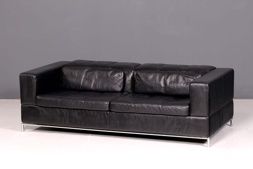Edles maxdivani echtleder sofa - echtleder,