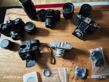 Konvolut alter analog Fotoapparate